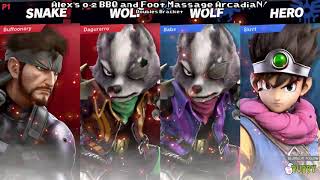 Hotdogknight!/NebrasKEN vs Babs/Skilly @ The ArcadiaN! Alex's 0-2 BBQ & Foot Massage