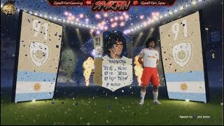 FUT18 | JE PACK MA PREMIÈRE ICÔNE MARADONA - MON BEST PACK OPENING / iSpaRTaNGaming