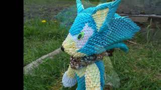 МОДУЛЬНОЕ ОРИГАМИ СОНИК (modular origami sonic)