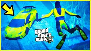LOVÍM OPUŠTĚNÁ LUXUSNÍ AUTA Z OCEÁNU V GTA ! (GTA 5 Módy)