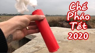 Khoa Vlog - Chế Tạo Pháo Màu Đỏ Đón Tết 2020