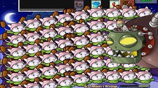 Plants vs Zombies hack Cattail vs Dr.Zomboss