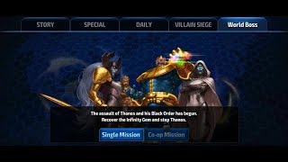 Marvel: Future Fight, World Boss - Black Order