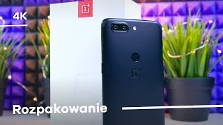 OnePlus 5T Rozpakowanie Unboxing [4K]
