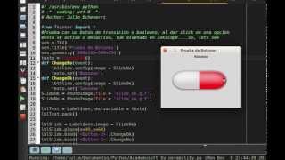 Widgets Personalizados en Python Tkinter (Botón Booleano test #1)