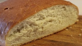 Белый хлеб в духовке.Рецепт белого хлеба.Выпечка хлеба.Как испечь хлеб.