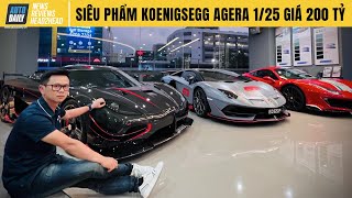 Trải nghiệm chi tiết siêu phẩm Koenigsegg Agera 1/25 giá 200 tỷ - Những điều siêu đặc biệt
