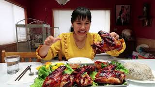 ĂN CÁNH GÀ TÂY KHỔNG LỒ NƯỚNG THƠM LỪNG GIỮA NGÀY LẠNH
