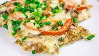 Куриное филе в духовке под сыром и грибами | Chicken fillet in the oven