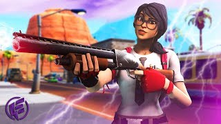 *NEW* MAVEN SKIN SOLO WIN - Electra Fortnite Gameplay