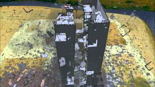 Skyscraper Collapse Simulation [Detonate 1.2]