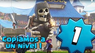 ¡¡COPIO UNA BARAJA DE UNA CUENTA DE NIVEL 1 !! | Coronita Time | Clash Royale con TheAlvaro845 | Esp