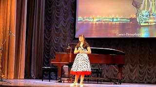 Е.Брусиловский "Две ласточки" - поет Юля Коренёк, 12 лет