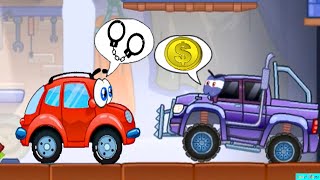Мультик ИГРА для детей про МАШИНКИ - красная МАШИНКА WHEELY Вилли ДЕТЕКТИВ Новое задание. Часть 2