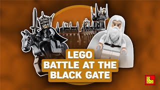 LEGO The Battle at the Black Gate (Битва у Черных Врат) 79007 LOTR Art Stop Motion Build Review