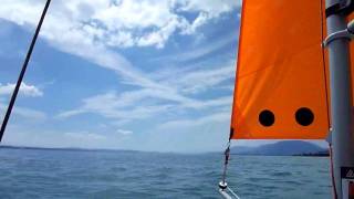 Smartkat on Lake Neuchâtel