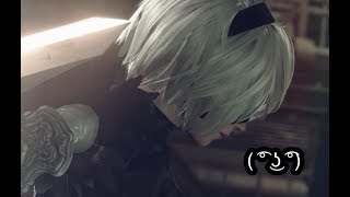 Nier: Automata - Upskirt Simulator