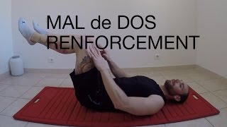 RENFORCER LES ABDOS PROFOND (mal de dos)