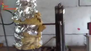 Pyrolysis oil distillation machine