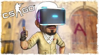 CS:GO в VR: ДУЭЛЬ НА КАРТЕ МИРАЖ!!! #2