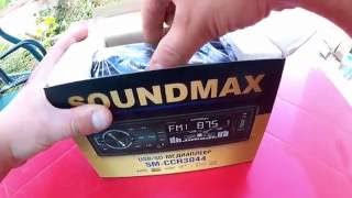 Mедиаплеер  soundmax  SM-CCR3044