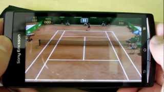 SE Xperia Arc S - Virtua Tennis (android)