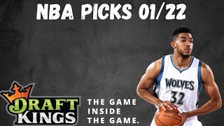 Draftkings NBA DFS Picks 01/22