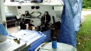 1999 Formula Fastech 312  Starboard engine run.