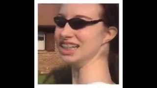 Weird Girl Dances to "Take On Me" Vine