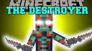 Minecraft: DRAX THE DESTROYER (BLACK WIDOW & THE DESTROYER) Mod Showcase