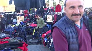 Аланья Рынок в понедельник 13 января Цены на куртки ALANYA OBA