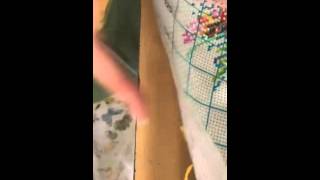 Clip hướng dẫn thêu tranh chữ thập