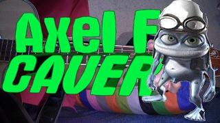 Пытаемся сыграть на гитаре ( Crazy Frog – Axel F )