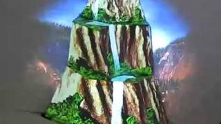 coolux Pandoras Box 3D mapping on irregular polygonal structure in high relief