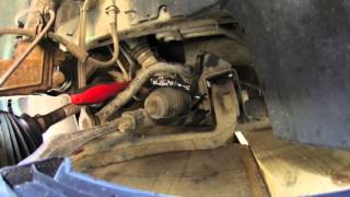 Замена передних втулок стабилизатора Volkswagen Transporter T5