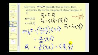Vector Projection
