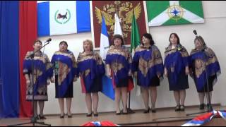 Коллектив  "Девчата"  из с. Макарово, песня "В Рязанском селе"