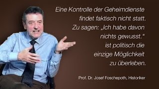 Der Historiker Josef Foschepoth über NSA, BND und die Aushöhlung der Rechtsstaates