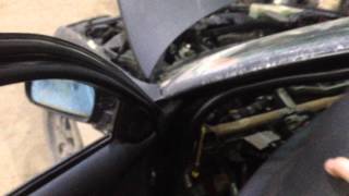 BMW 320 Снятие радиатора печки