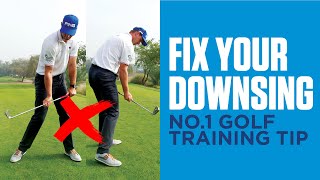 Incredible drill to master the downswing in golf!