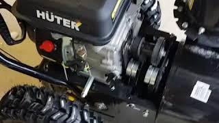 Умер снегоуборщик HUTER через 4 уборки снега.