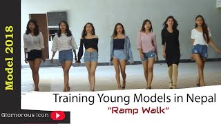 Training Young Models in Nepal- Fashion Unites 2