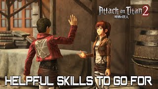 Attack on Titan 2 - Good Skills to Unlock + Bond Raising Tips