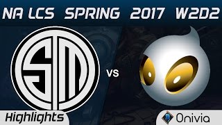 TSM vs DIG Highlights Game 1 NA LCS Spring 2017 W2D1 Team Solo Mid vs Dignitas