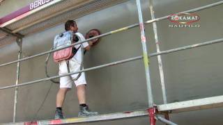 ROKAMAT "NAUTILO" - Plaster Finishing Machine / Spezialfilzmaschine [Original Video]