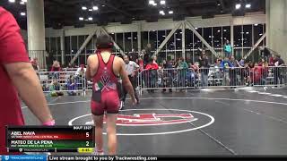 Middle School 110 Mateo De La Pena Mat Demon Wrestling Club Vs Abel Nava Victory Wrestling-Central