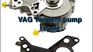 VAG 1.9 2.0 2.5 TDI PD FUEL VACUUM TANDEM PUMP REPAIR