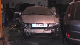 ЧАСТЬ ПЕРВАЯ Ремонт автомобиля Honda Civic 2010 ремонт жести и замена механики