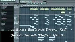 Rock music in fl studio