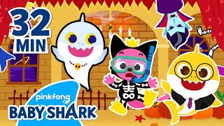 Baby Shark Halloween Hide'n Seek UNITE! | +Compilation | Baby Shark Halloween 